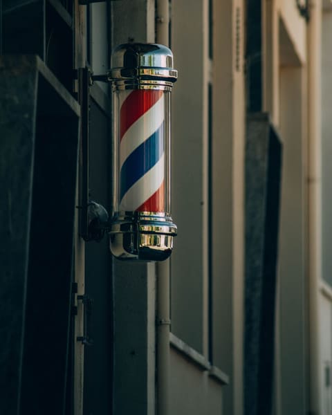 Demo-website voor een barbershop