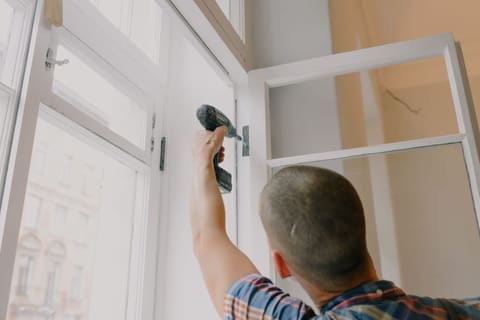 Demo-website voor een glaszetter