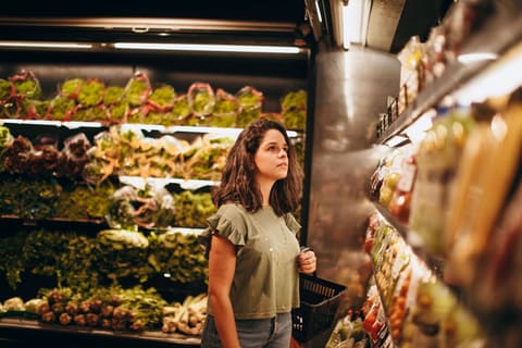 Demo-website voor een biologische supermarkt